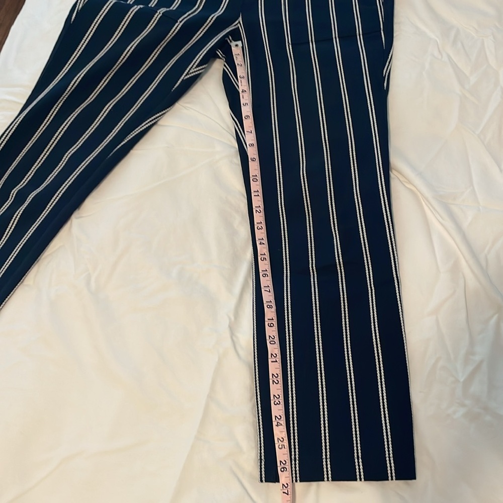 J. Crew Sailor Pant in Stripe Navy and White - Picture 12 of 14